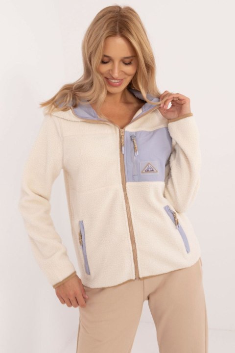 Bluza Damska Model D20001M02671A1 Light Beige - Sublevel - s Bluza Damska Model D20001M02671A1 Light Beige - Sublevel - s