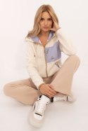 Bluza Damska Model D20001M02671A1 Light Beige - Sublevel - s Bluza Damska Model D20001M02671A1 Light Beige - Sublevel - s