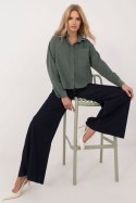 Koszula Damska Model D70046M11184A1 Dark Green - Sublevel - M Koszula Damska Model D70046M11184A1 Dark Green - Sublevel - M