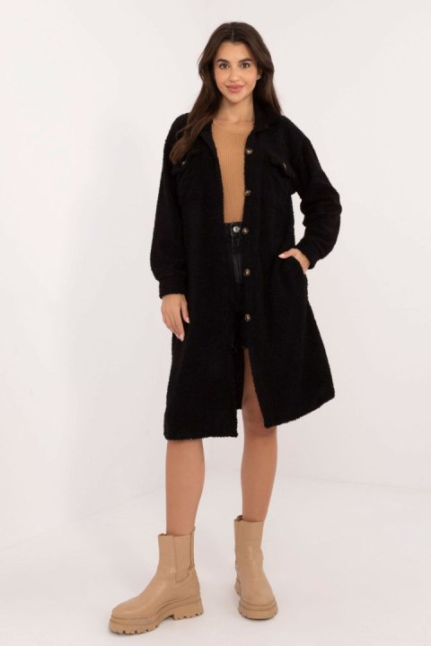Koszula Damska Model DHJ-KS-19806.12X Black - Italy Moda - uniwersalny