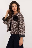 Kurtka Damska Model DHJ-KR-A8357-2.87 Black/Beige - Italy Moda - uniwersalny