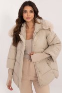 Kurtka Damska Model MBM-KR-2505.14 Beige - MBM - XL Kurtka Damska Model MBM-KR-2505.14 Beige - MBM - XL