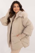 Kurtka Damska Model MBM-KR-2505.14 Beige - MBM - XL Kurtka Damska Model MBM-KR-2505.14 Beige - MBM - XL