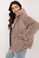 Kurtka Damska Model MBM-KR-AJ218-003.16P Light Brown - MBM - s Kurtka Damska Model MBM-KR-AJ218-003.16P Light Brown - MBM - s