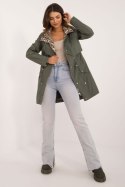 Kurtka Damska Model MBM-KR-FH-117.25 Khaki - MBM - XL