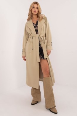 Płaszcz Damski Model LK-PL-509754.42 Beige - Lakerta - L/XL
