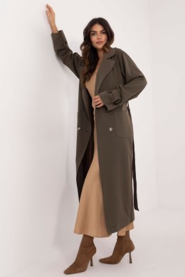 Płaszcz Damski Model LK-PL-509754.42 Khaki - Lakerta - S/M