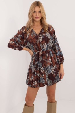Sukienka Model DHJ-SK-19861-6.42 Brown - Italy Moda - uniwersalny