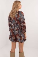 Sukienka Model DHJ-SK-19861-6.42 Brown - Italy Moda - uniwersalny