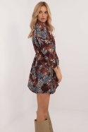 Sukienka Model DHJ-SK-19861-6.42 Brown - Italy Moda - uniwersalny
