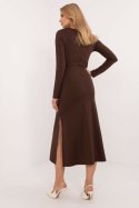 Sukienka Model LK-SK-509792.21P Dark Brown - Lakerta - L/XL Sukienka Model LK-SK-509792.21P Dark Brown - Lakerta - L/XL