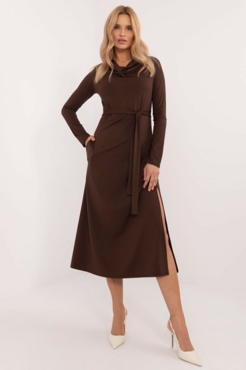 Sukienka Model LK-SK-509792.21P Dark Brown - Lakerta - S/M