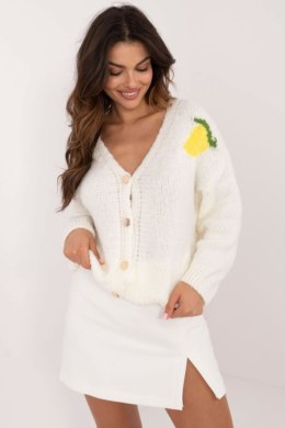 Sweter Damski Model MI-SW-2108.92 Ecru - Italy Moda - uniwersalny