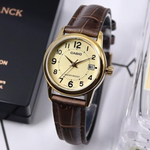 ZEGAREK DAMSKI CASIO LTP-V002GL 9BUDF (zd584e) + BOX ZEGAREK DAMSKI CASIO LTP-V002GL 9BUDF (zd584e) + BOX