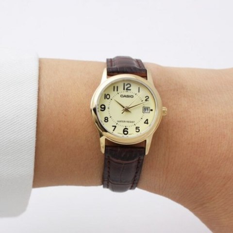 ZEGAREK DAMSKI CASIO LTP-V002GL 9BUDF (zd584e) + BOX ZEGAREK DAMSKI CASIO LTP-V002GL 9BUDF (zd584e) + BOX