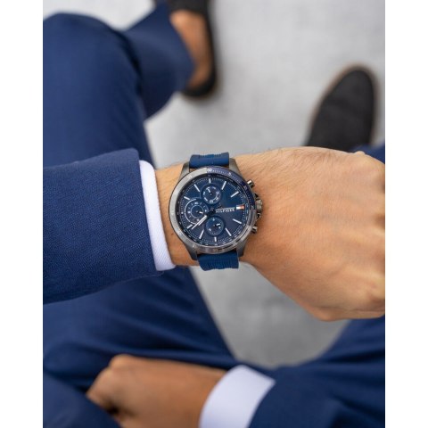 ZEGAREK MĘSKI TOMMY HILFIGER 1791721 BANK (zf023a) ZEGAREK MĘSKI TOMMY HILFIGER 1791721 BANK (zf023a)