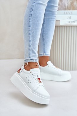 Buty Sportowe Model 89100 White - Step in style - 38