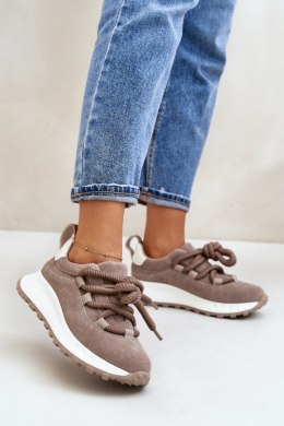 Buty Sportowe Model Artiker 54C1409 Beige - Step in style - 40