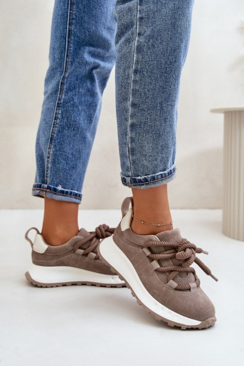 Buty Sportowe Model Artiker 54C1409 Beige - Step in style - 40 Buty Sportowe Model Artiker 54C1409 Beige - Step in style - 40