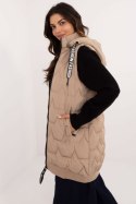 Kamizelka Model SK-KZ-HH-079.09 Beige - Factory Price - L Kamizelka Model SK-KZ-HH-079.09 Beige - Factory Price - L