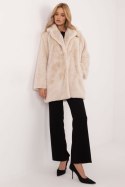 Płaszcz Damski Model TW-PL-BI-G230119.32 Light Beige - Factory Price - uniwersalny Płaszcz Damski Model TW-PL-BI-G230119.32 Light Beige - Factory Price - uniwersalny