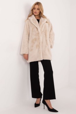Płaszcz Damski Model TW-PL-BI-G230119.32 Light Beige - Factory Price - uniwersalny