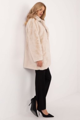 Płaszcz Damski Model TW-PL-BI-G230119.32 Light Beige - Factory Price - uniwersalny