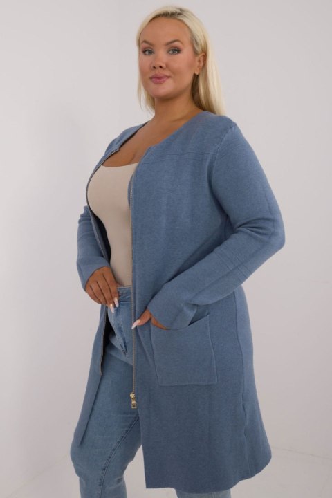 Sweter Damski Model PM-SW-PM793.01 Blue - Factory Price - XL/XXL Sweter Damski Model PM-SW-PM793.01 Blue - Factory Price - XL/XXL