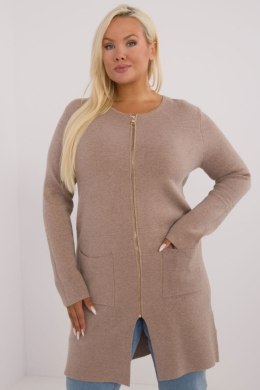 Sweter Damski Model PM-SW-PM793.01 Dark Beige - Factory Price - XL/XXL