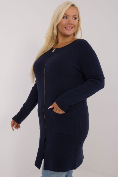 Sweter Damski Model PM-SW-PM793.01 Navy - Factory Price - 2XL/3XL Sweter Damski Model PM-SW-PM793.01 Navy - Factory Price - 2XL/3XL