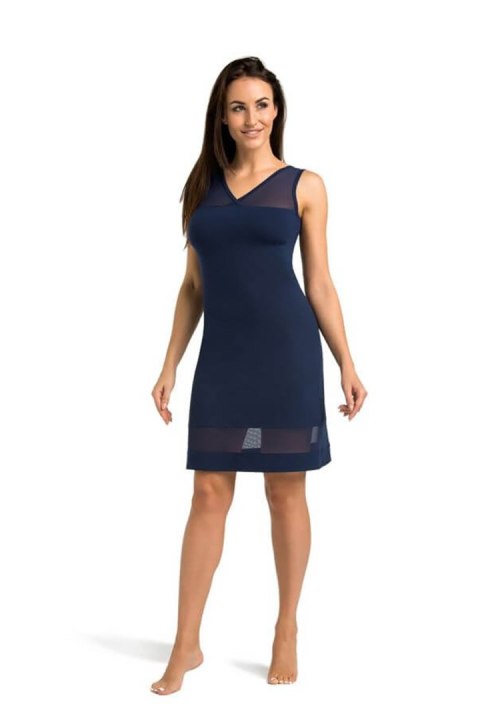 Koszulka nocna Koszula Nocna Model Betti 2808 Blue - Teyli - M Koszulka nocna Koszula Nocna Model Betti 2808 Blue - Teyli - M