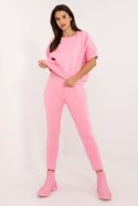 Spodnie Komplet Model EM-KMPL-786.02 Pink - Factory Price - uniwersalny Spodnie Komplet Model EM-KMPL-786.02 Pink - Factory Price - uniwersalny