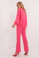 Spodnie Komplet Model EM-KMPL-930.61 Dark Pink - Factory Price - uniwersalny Spodnie Komplet Model EM-KMPL-930.61 Dark Pink - Factory Price - uniwersalny