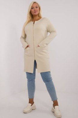 Sweter Damski Model PM-SW-PM793.01 Light Beige - Factory Price - 2XL/3XL