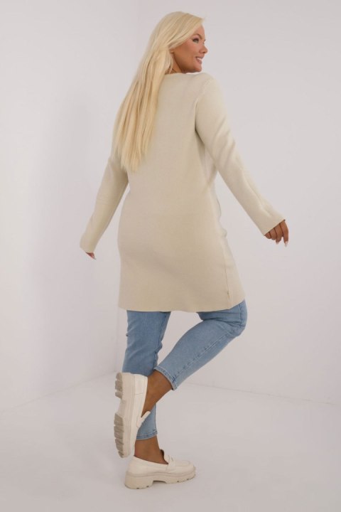 Sweter Damski Model PM-SW-PM793.01 Light Beige - Factory Price - 2XL/3XL Sweter Damski Model PM-SW-PM793.01 Light Beige - Factory Price - 2XL/3XL