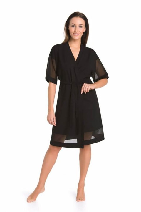 Szlafrok Damski Model Betti 2903 Black - Teyli - M