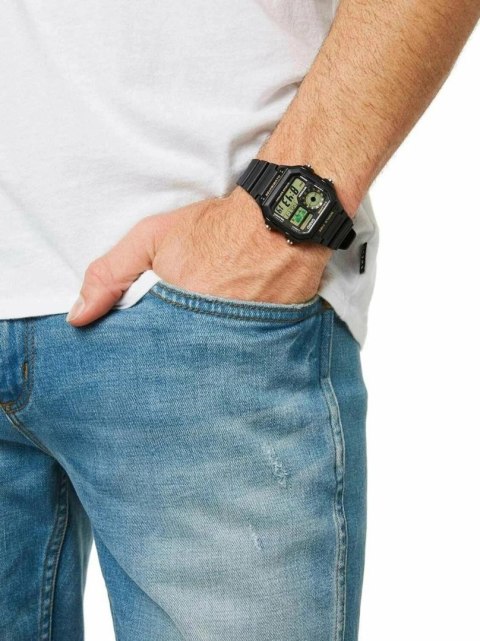 ZEGAREK MĘSKI CASIO Sports AE-1200WH-1B + BOX (zd146c) ZEGAREK MĘSKI CASIO Sports AE-1200WH-1B + BOX (zd146c)