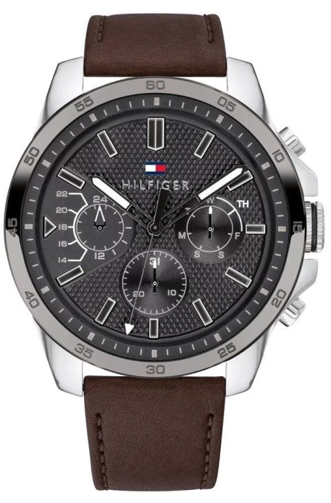 Zegarek Męski Tommy Hilfiger Decker 1791562 + BOX Zegarek Męski Tommy Hilfiger Decker 1791562 + BOX