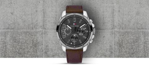 Zegarek Męski Tommy Hilfiger Decker 1791562 + BOX Zegarek Męski Tommy Hilfiger Decker 1791562 + BOX