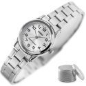 ZEGAREK DAMSKI CASIO LTP-V001D-7BUDF (zd589a) + BOX ZEGAREK DAMSKI CASIO LTP-V001D-7BUDF (zd589a) + BOX