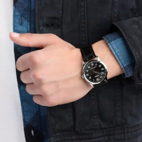 ZEGAREK MĘSKI CASIO MTP-V001L-1BUDF (zd080d) + BOX ZEGAREK MĘSKI CASIO MTP-V001L-1BUDF (zd080d) + BOX