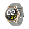 SMARTWATCH MĘSKI G. Rossi SW012-5 gold/gray + dodatkowa BRANSOLETA (sg007e) SMARTWATCH MĘSKI G. Rossi SW012-5 gold/gray + dodatkowa BRANSOLETA (sg007e)