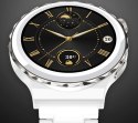 Smartwatch Damski Rubicon RNCE92-1 Srebrny-Ceramiczna Bransoleta + Biały Silikonowy Pasek Smartwatch Damski Rubicon RNCE92-1 Srebrny-Ceramiczna Bransoleta + Biały Silikonowy Pasek