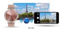 Smartwatch Damski Veltori VT320-1 Złota Bransoleta + Różowy Pasek Silikonowy Smartwatch Damski Veltori VT320-1 Złota Bransoleta + Różowy Pasek Silikonowy