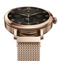 Smartwatch Damski Veltori VT340-1 Złota Bransoleta + Różowy Pasek Silikonowy Smartwatch Damski Veltori VT340-1 Złota Bransoleta + Różowy Pasek Silikonowy
