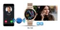 Smartwatch Damski Veltori VT340-1 Złota Bransoleta + Różowy Pasek Silikonowy Smartwatch Damski Veltori VT340-1 Złota Bransoleta + Różowy Pasek Silikonowy