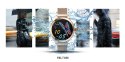 Smartwatch Damski Veltori VT340-1 Złota Bransoleta + Różowy Pasek Silikonowy Smartwatch Damski Veltori VT340-1 Złota Bransoleta + Różowy Pasek Silikonowy