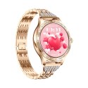 Smartwatch Damski Veltori VT350-1 Bransoleta Różowe Złoto Smartwatch Damski Veltori VT350-1 Bransoleta Różowe Złoto