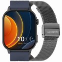 Smartwatch Gravity GT15-4 Niebieski Pasek Silikonowy + Tytanowa Bransoleta Smartwatch Gravity GT15-4 Niebieski Pasek Silikonowy + Tytanowa Bransoleta