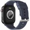 Smartwatch Gravity GT15-4 Niebieski Pasek Silikonowy + Tytanowa Bransoleta Smartwatch Gravity GT15-4 Niebieski Pasek Silikonowy + Tytanowa Bransoleta